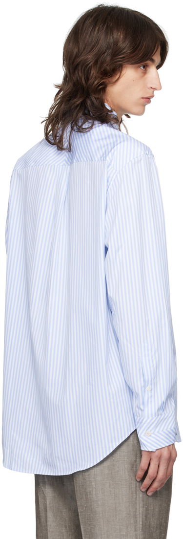 Риза Paul Smith Paul Smith Oversized Fit Striped Shirt Синьо | M1R-045Z-N02404-40, 2