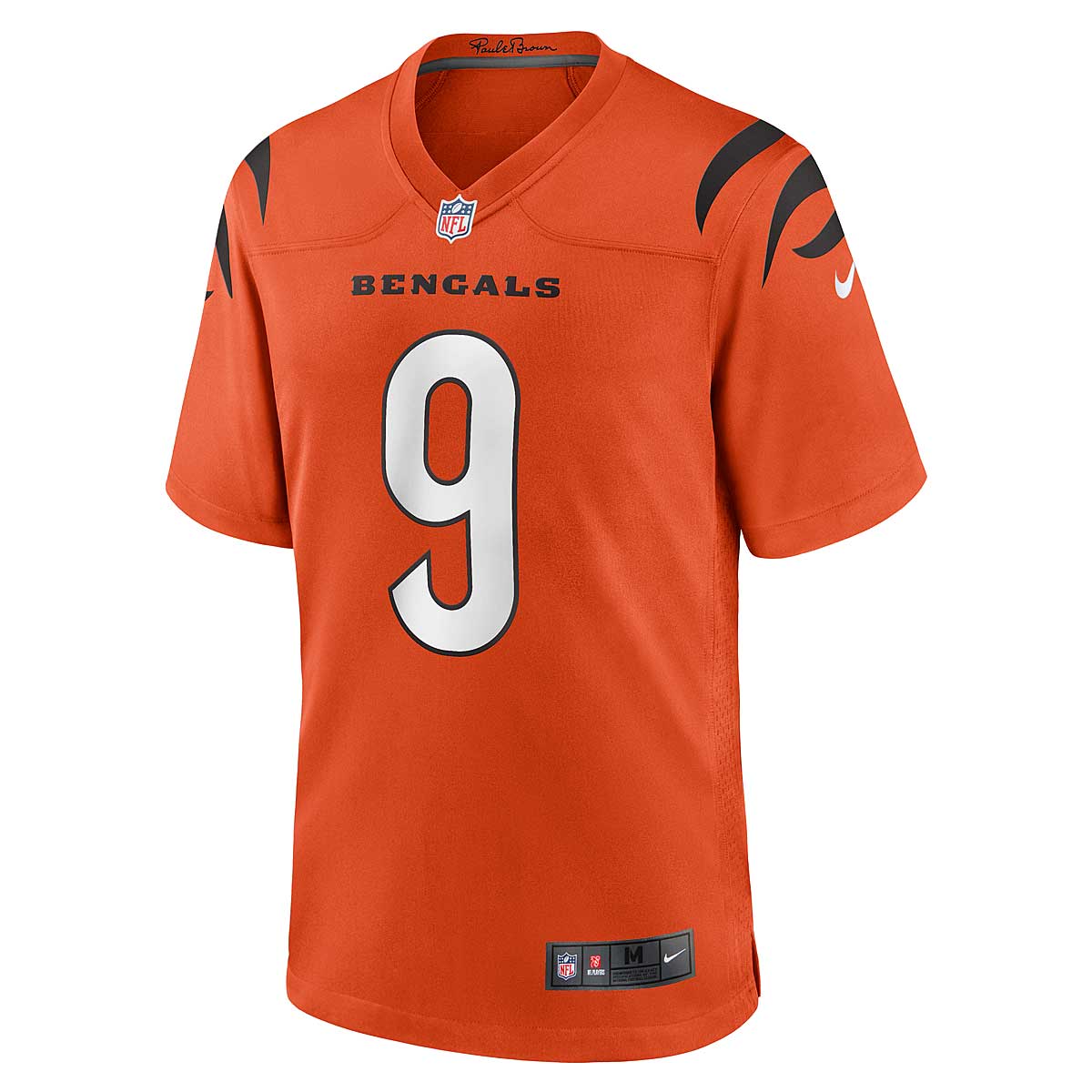 Фланелка Nike NFL Alternate Game Jersey Cincinnati Bengals Joe Burrow 9 Оранжево
 | 67NM-CAGA-9AF-2KE, 1