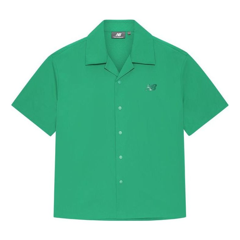 Риза New Balance Nice Rice Polo Shirt Зелено | 5HD27011-GRN