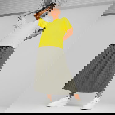 Пола Puma Gonna plissettata YONA da donna, Verde/Altro Зелено | 537978_73, 4