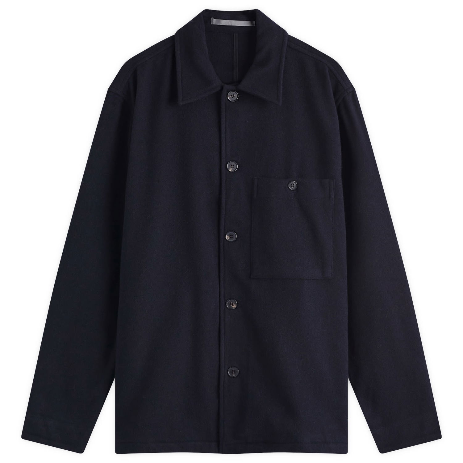 Риза NORSE PROJECTS Wool Overshirt Тъмно синьо | N50-0261-7004, 0