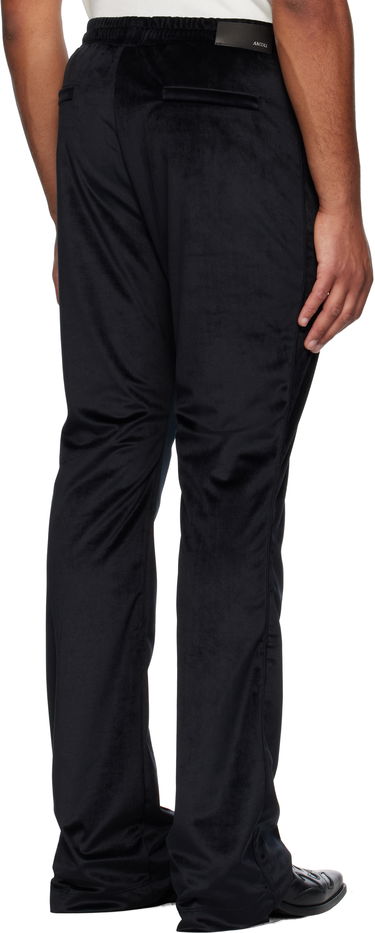 Спортни панталони AMIRI AMIRI Velvet Flare Track Pants Черно | AMPATP1023, 2
