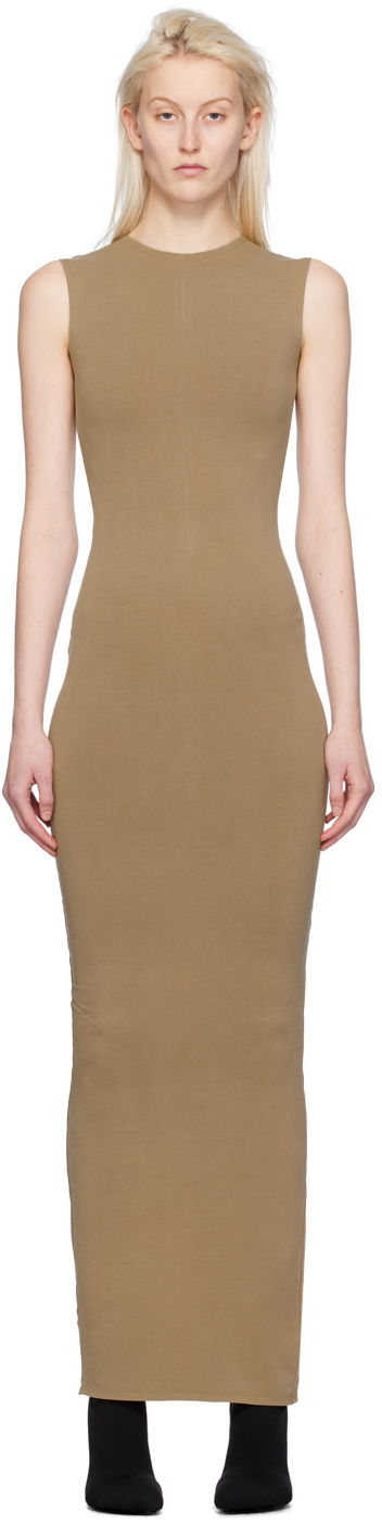Pокля Entire Studios Entire Studios Sleeveless Maxi Dress Кафяво | ES2499CO, 0