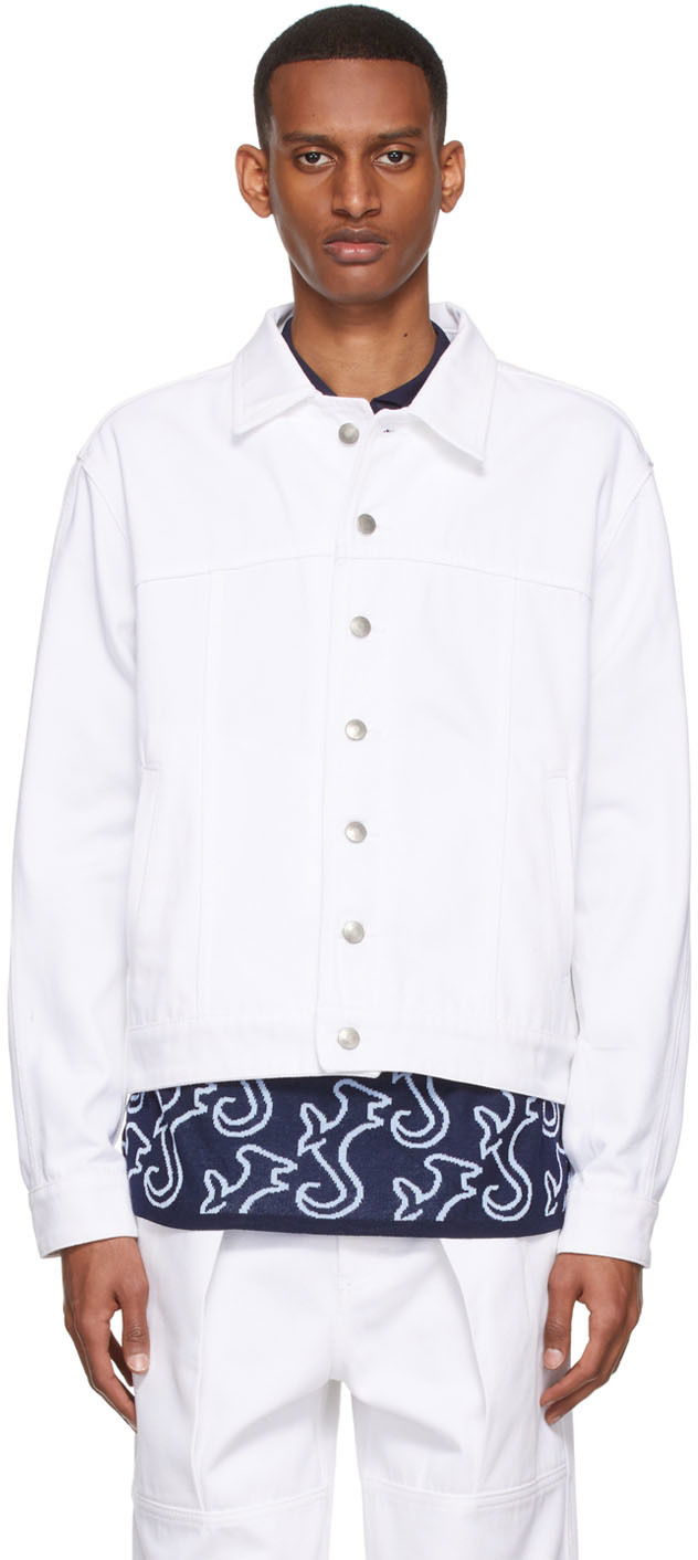 Яке Serapis Denim Jacket Бяло | SS22_DJ_1, 0
