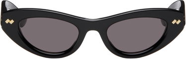 Слънчеви очила Bottega Veneta Bottega Veneta Bold Ribbon Stud Cat Eye Sunglasses Черно | BV1350S-001, 0