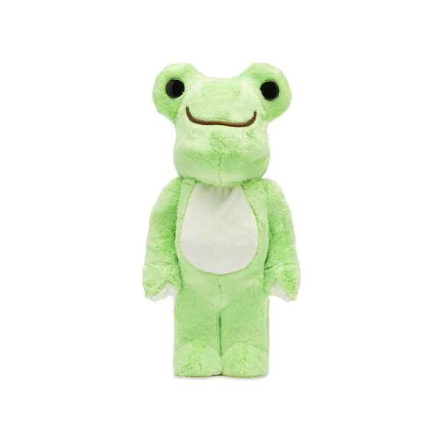 Pickles the Frog Be@rbrick in Green 400%