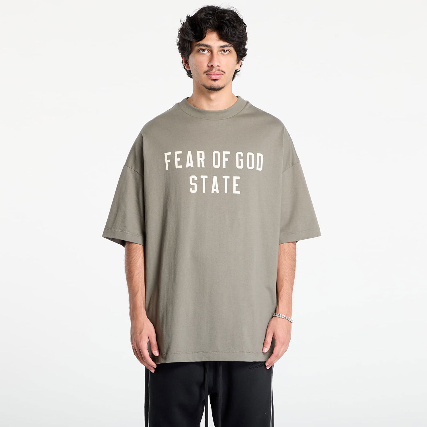 Тениска Fear of God Fear of God Essentials 90's Short Sleeve T-Shirt Зелено | 125SP254477F-245, 0