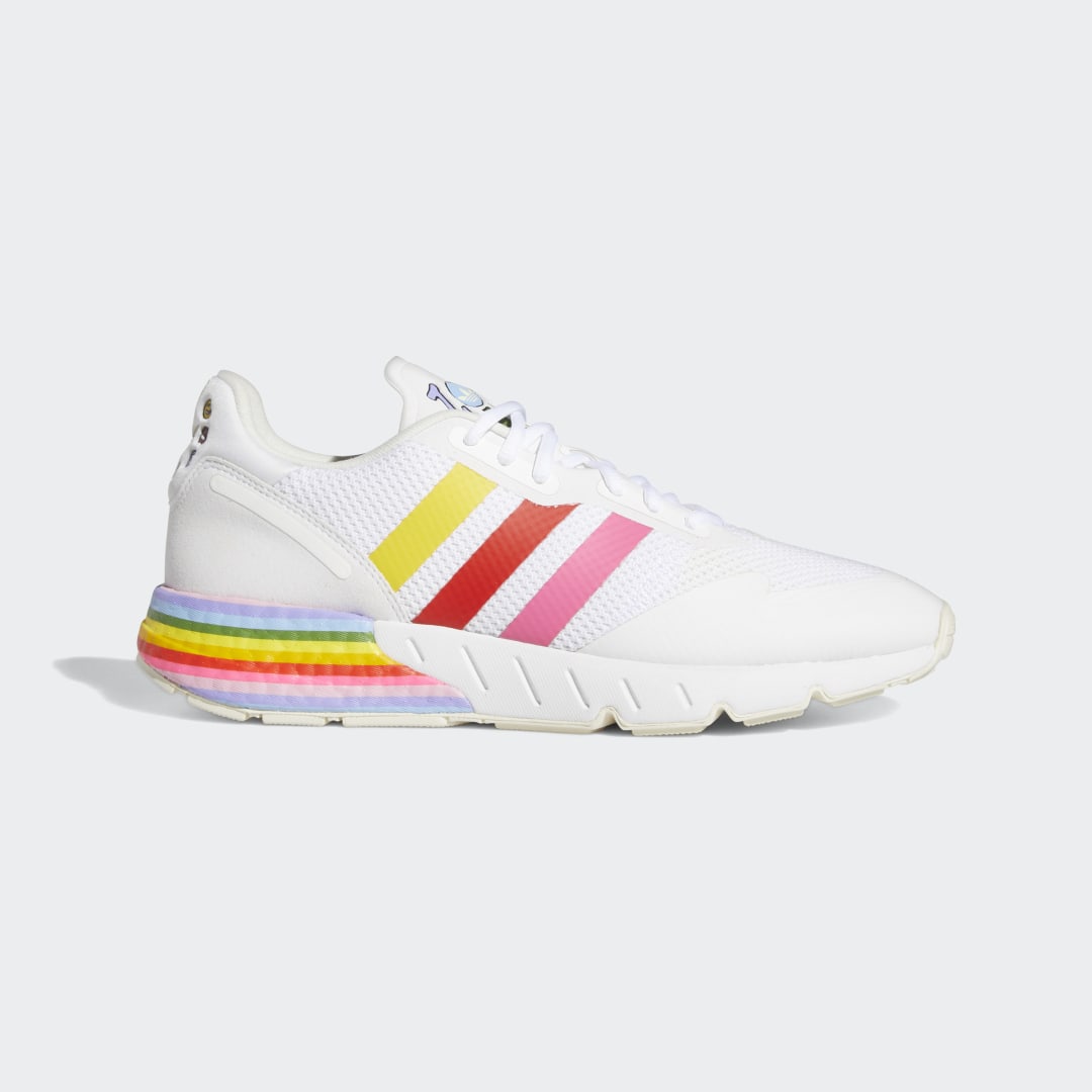 Кецове и обувки adidas Originals ZX 1K Boost Pride Бяло | GW2418, 0
