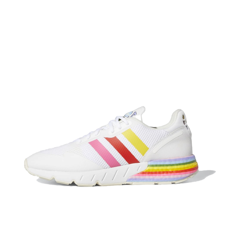 Кецове и обувки adidas Originals ZX 1K Boost Pride Бяло | GW2418