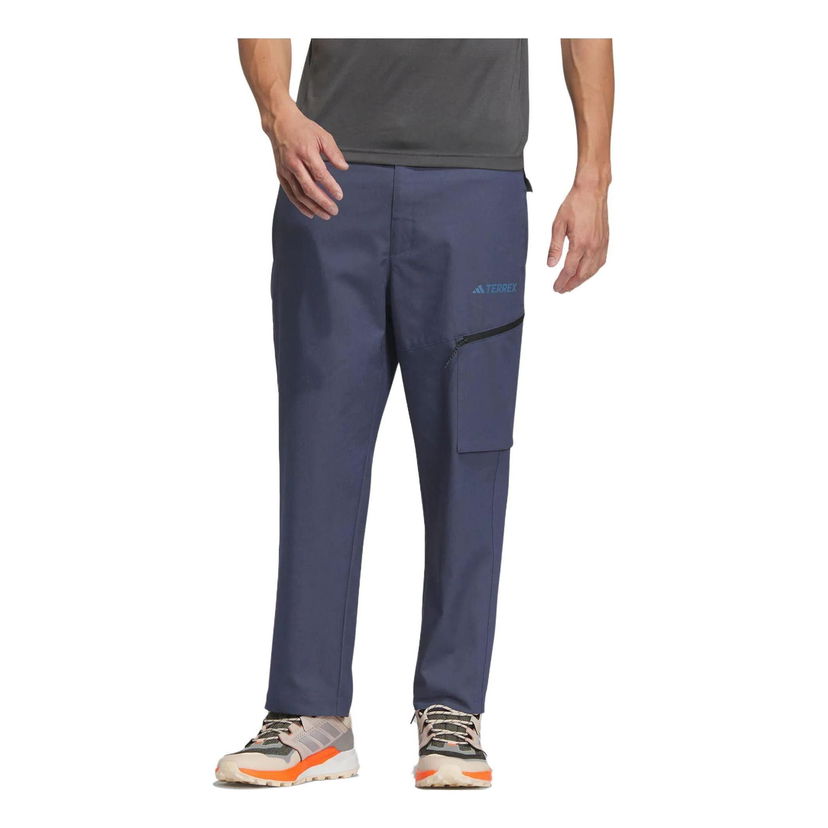 Панталони adidas Performance Terrex Comfortable Fashion Pants Синьо | IL8901