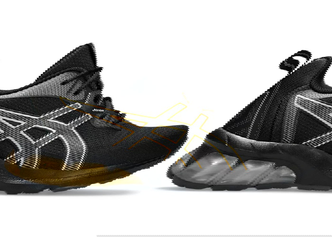 Кецове и обувки Asics Gel-Quantum 90 IV Black Pure Gold Черно | 1201A764-008, 0