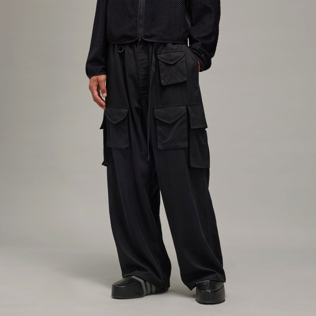 Карго панталони Y-3 Cargo Pants Refined Wool Черно | IW7453, 0