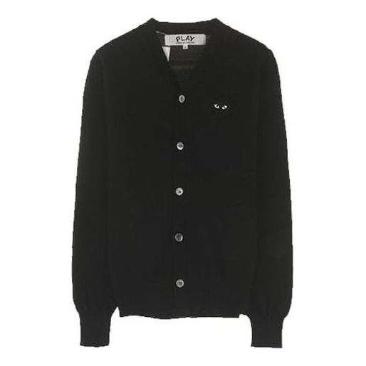 Пуловер Comme des Garçons Emblem Cardigan Черно | AZ-N024-051-1