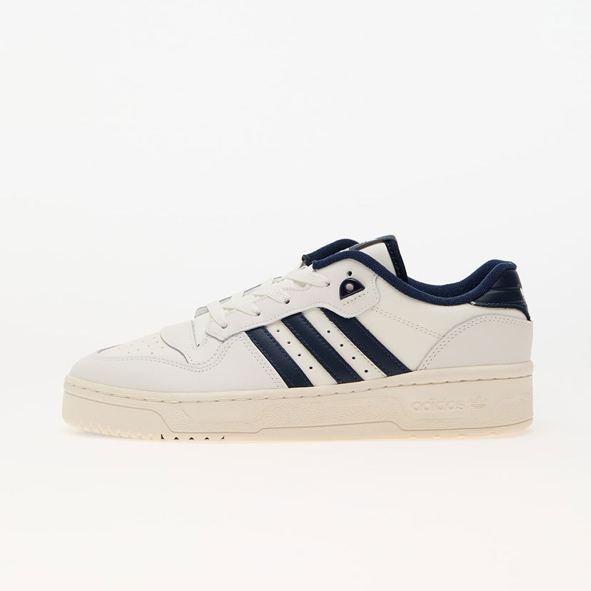 Кецове и обувки adidas Originals Men's low-top sneakers adidas Rivalry Low Core White/ Night Indigo/ Off White Бежово | IH5199