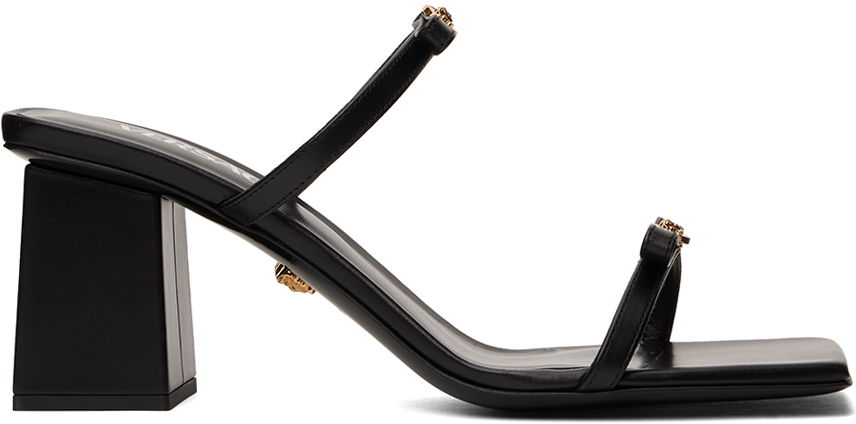 Аксесоари Versace Versace Gianni Ribbon Heeled Sandals Черно | 1015891_DVT2P_1B00V, 0