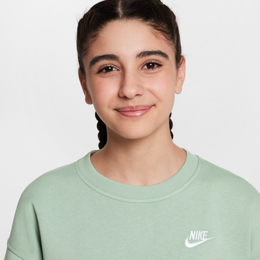 Суитчър Nike Nike Sportswear Club Fleece Crewneck Sweatshirt Зелено | FD2923-037, 3