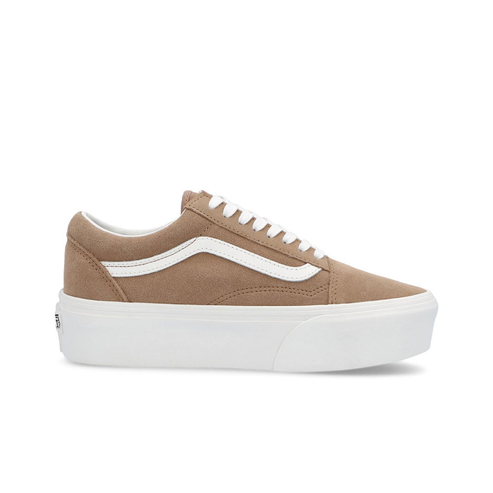 Кецове и обувки Vans Old Skool Stackform W Кафяво | VN0A7Q5MB691, 0