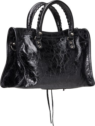 Голяма пазарска чанта Balenciaga 'Le City' Small Leather Bag Черно | 811442 2AA9R, 2