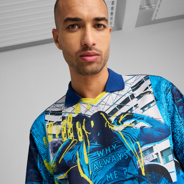 Фланелка Puma Manchester City Retro Graphic Print Jersey Многоцветен | 779126-75, 2