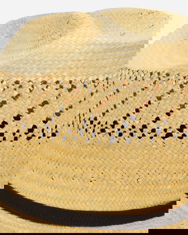 Шапка WACKO MARIA Straw Cowboy Hat Бежово | 25SS-WMA-HA01 NATURE, 7
