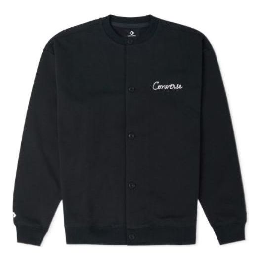 Пуловер Converse Chain Stitch Elevated Cardigan Pullover Черно | 10024582-A01