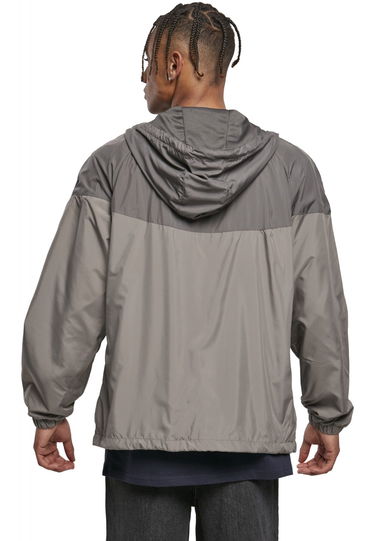 Ветровка Urban Classics Two Tone Hooded Windbreaker Jacket Сиво | TB2107-02941, 7