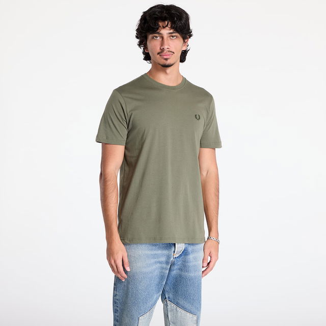 Crew Neck T-Shirt Laurel Wreath Green/ Night Green L