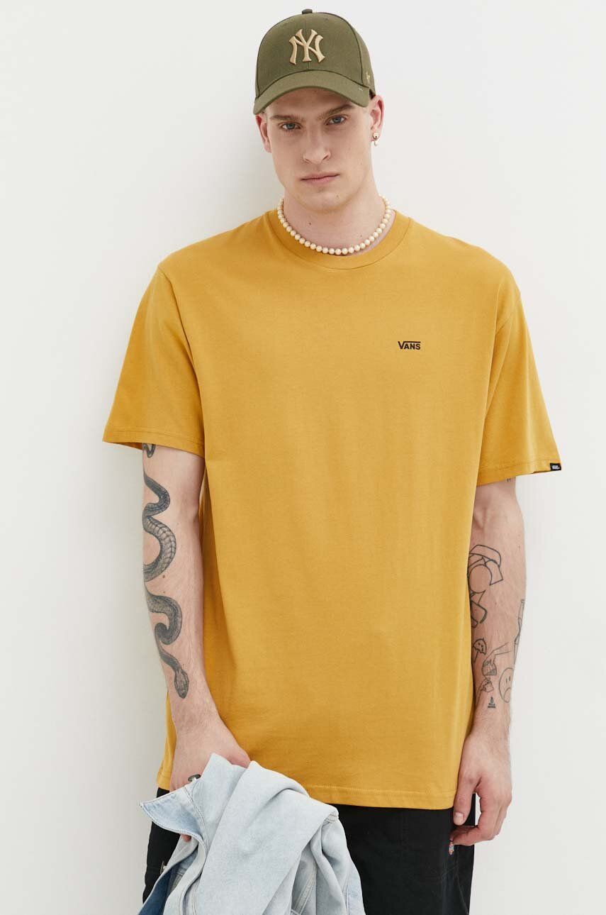 Тениска Vans Cotton T-shirt Жълто | VN0A3CZEBWV1, 0