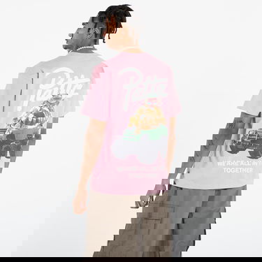 Тениска Patta Animal T-Shirt Розово | AW23-ANIMAL-TS-003, 1