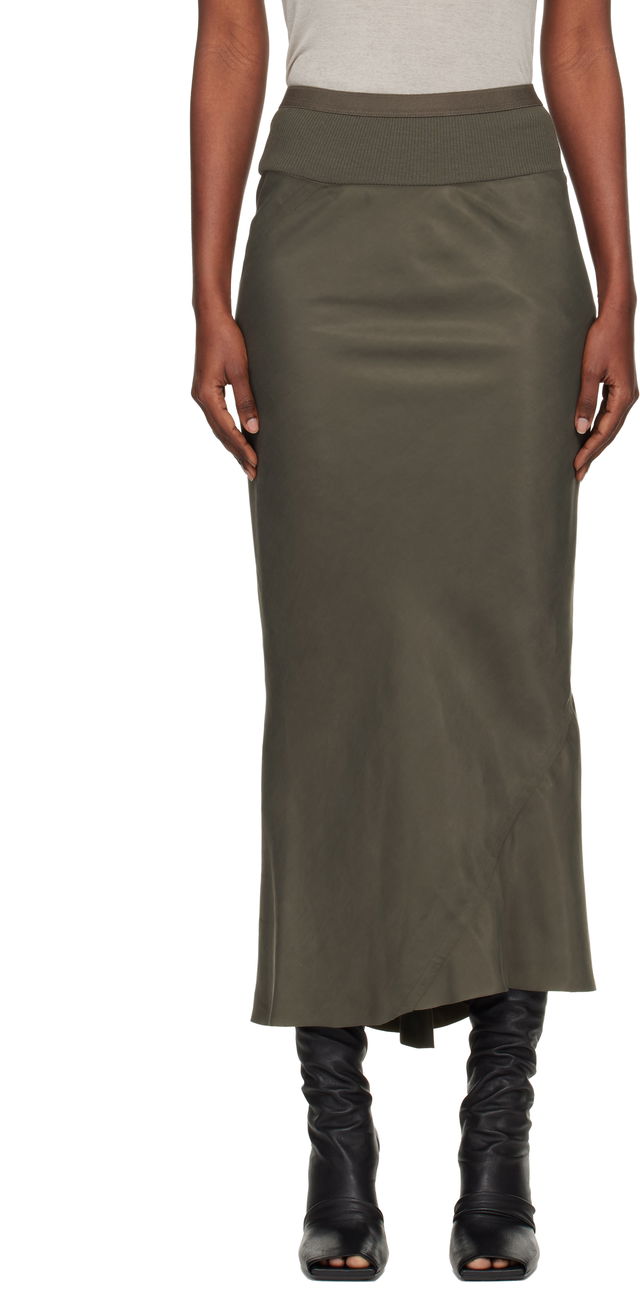 Concordians Calf Bias Midi Skirt