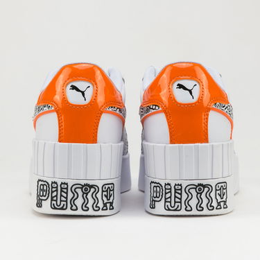 Кецове и обувки Puma Cali Wedge Mr. Doodle Бяло | 374210 01, 3