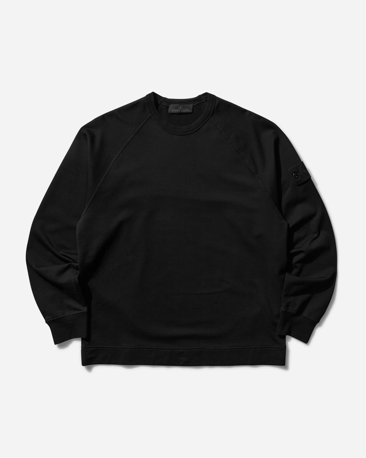 Пуловер Stone Island Ghost Piece Stretch Fleece Crewneck Sweatshirt Черно | K1S15-6100011-S00F3 V0029, 1