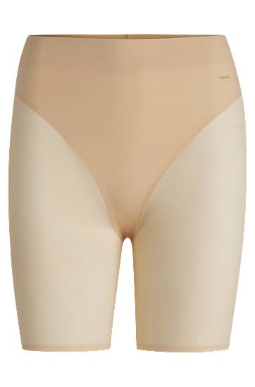 гащички BOSS Shapewear Shorts with Supportive Mesh Бежово | 50535821