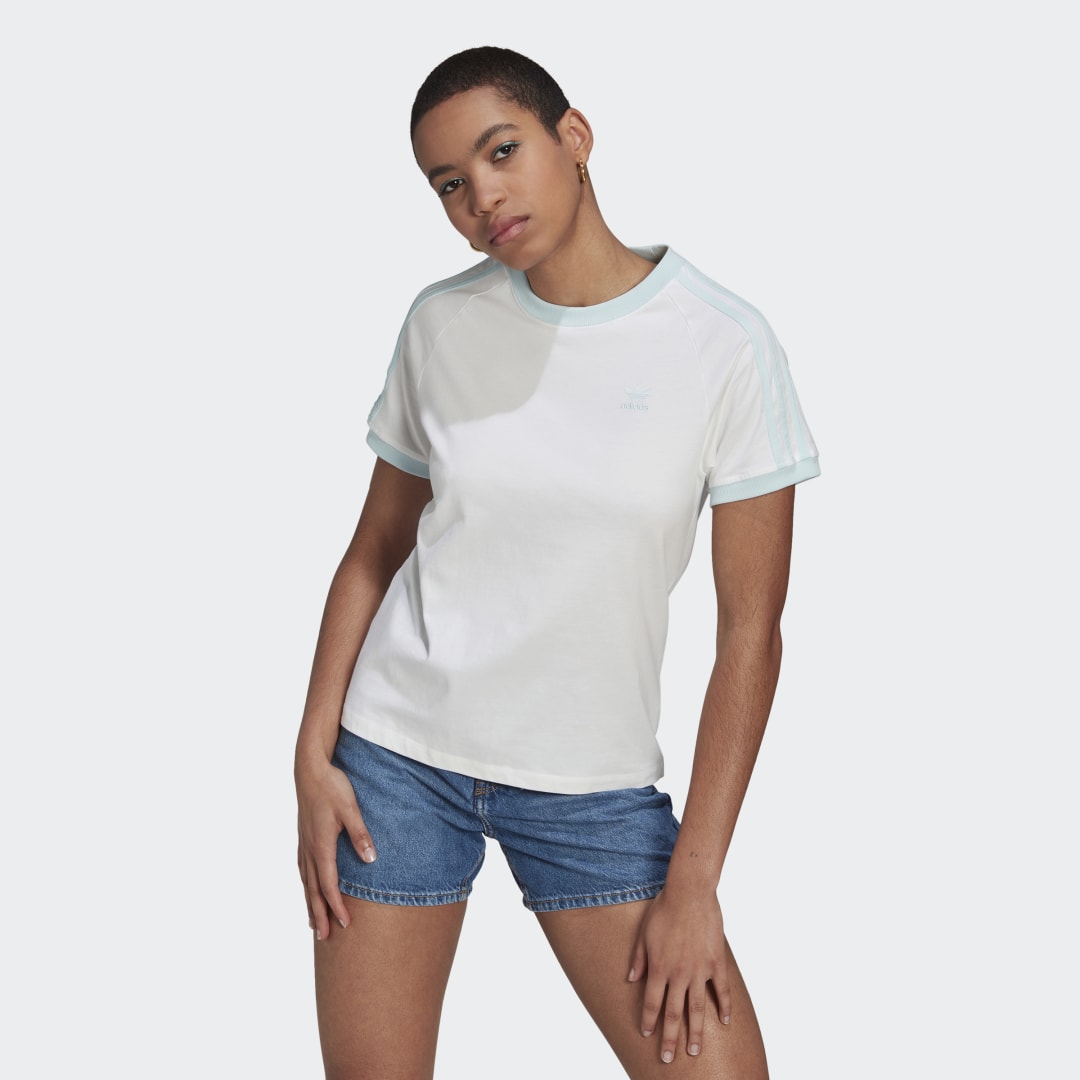 Тениска adidas Originals Graphic Бяло | HL6607, 0