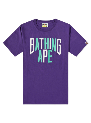 Colours Nyc Logo T-Shirt Purple