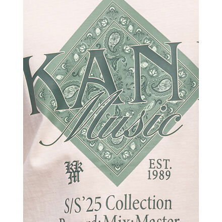 Тениска Karl Kani Karl Kani Music Paisley Print T-Shirt Бежово | KK-PD00005356, 1