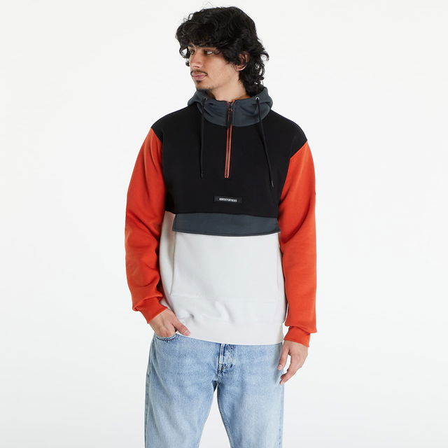 Milo Sweatshirt Black/ Orange Rust