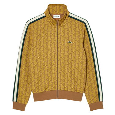 Суитчър Lacoste Paris Jacquard Monogram Zipped Sweatshirt Оранжево
 | SH1368-00-QIB, 1