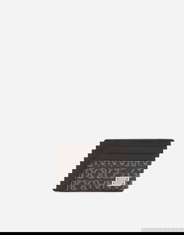 Портфейл Dolce & Gabbana Coated Jacquard Card Holder Черно | BP3325AJ7058B969, 3