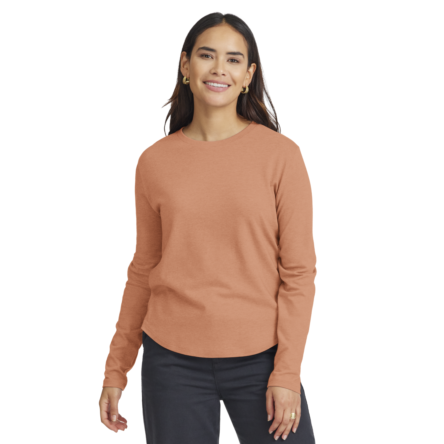 Тениска Allbirds Merino Long Sleeve Tee, Size XS Оранжево
 | A12106W, 0