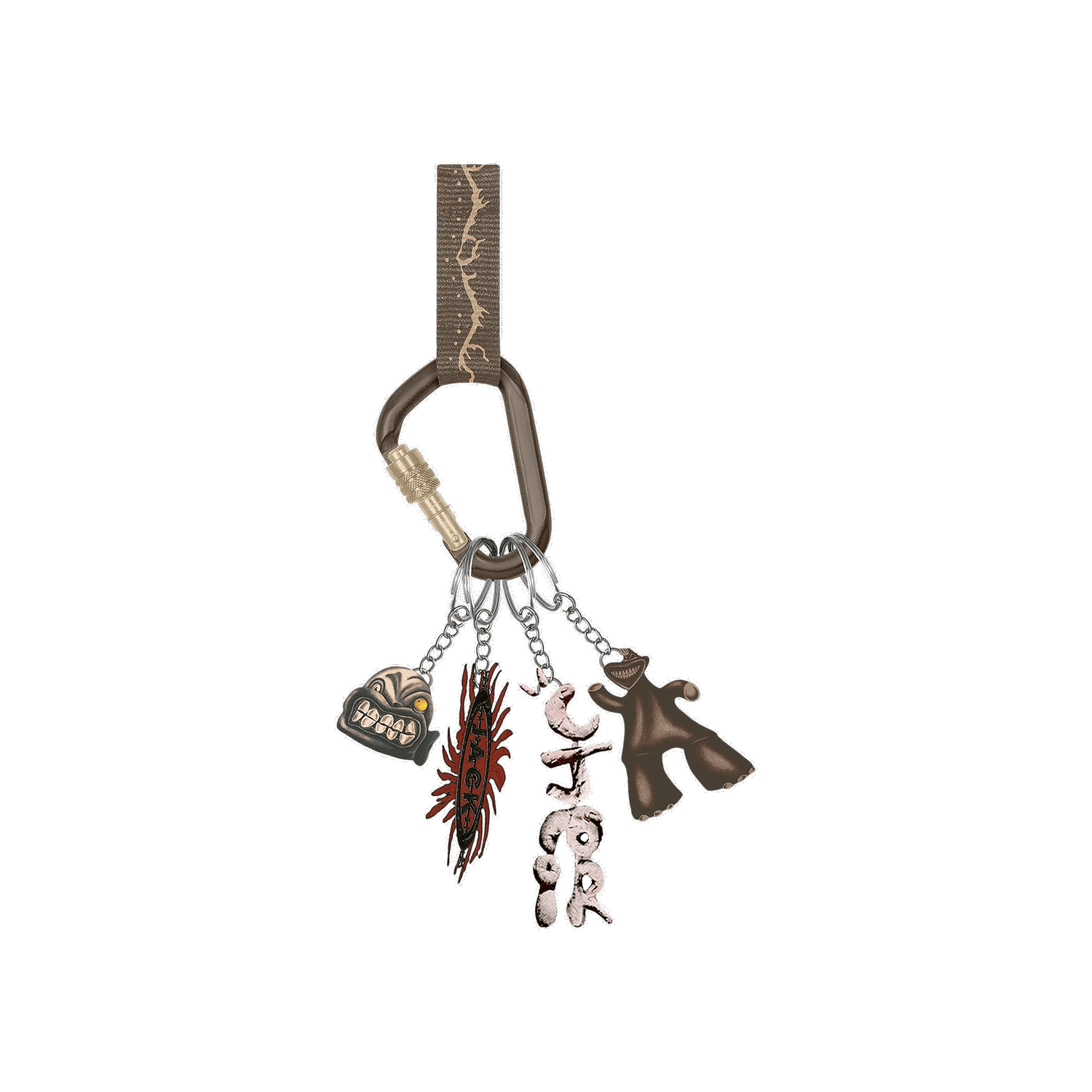 Колие Cactus Jack by Travis Scott Artifacts Keychain Черно | CJJ1 AK20 MULT, 0