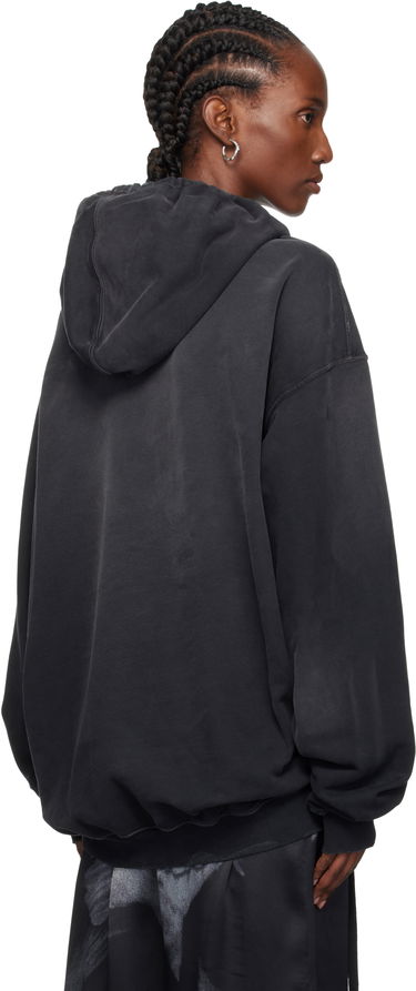 Суитчър Ann Demeulemeester Ann Demeulemeester Anne Marie 'Doves' High Comfort Hoodie Черно | 2520-W-JSW01-55-FA639-098, 2