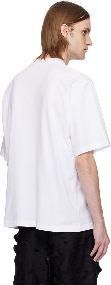 Тениска Marni Marni Painted Collage Logo T-Shirt Бяло | HUMU0223RP USCX94, 2
