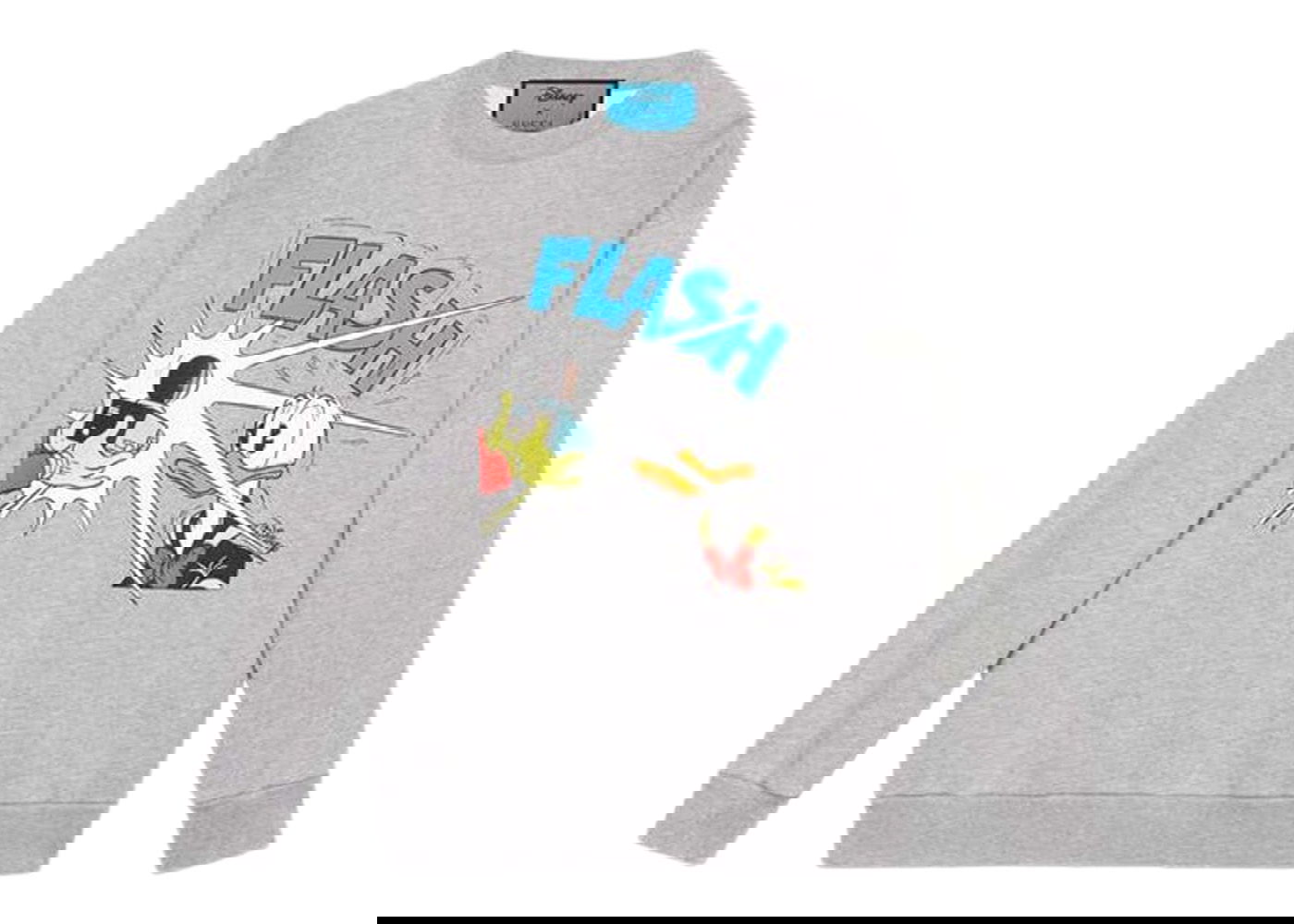 Пуловер Gucci Disney x Donald Duck x Crewneck Сиво | 623245 XJDAJ 1230, 0