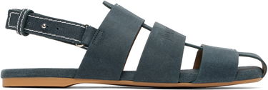 Кецове и обувки JW Anderson JW Anderson Suede Fisherman Sandals Синьо | SN0091-LA0359, 0