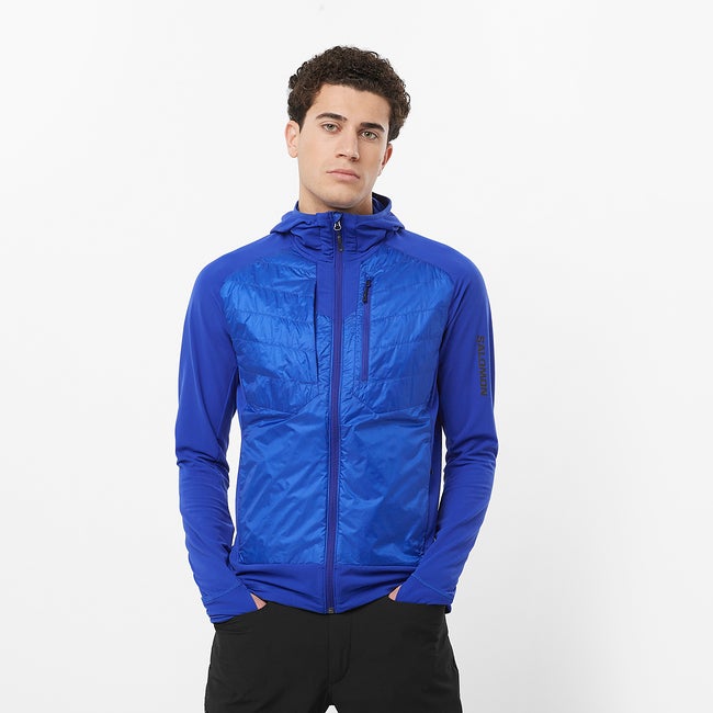 Суитчър Salomon Hybrid Jacket Синьо | LC2291500, 0
