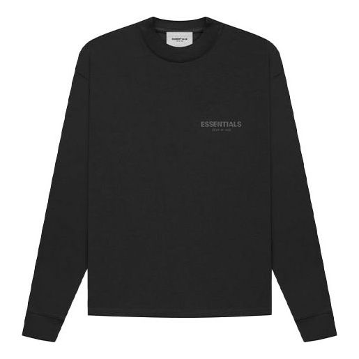 Тениска Fear of God Essentials Long Sleeve Tee Черно | FOG-FW21-200, 0