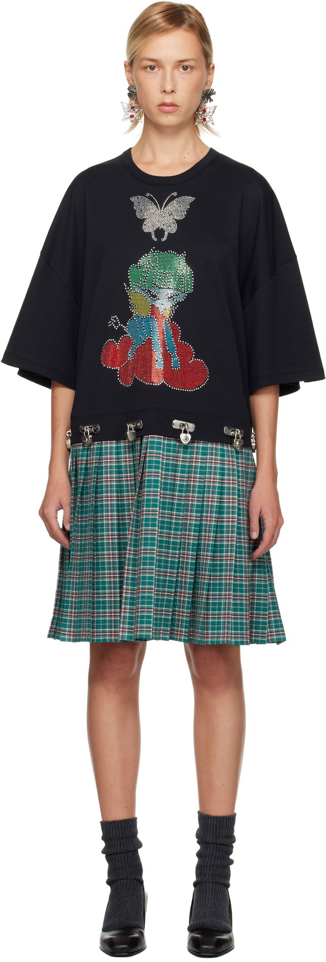 Spaced Out T-Shirt Minidress