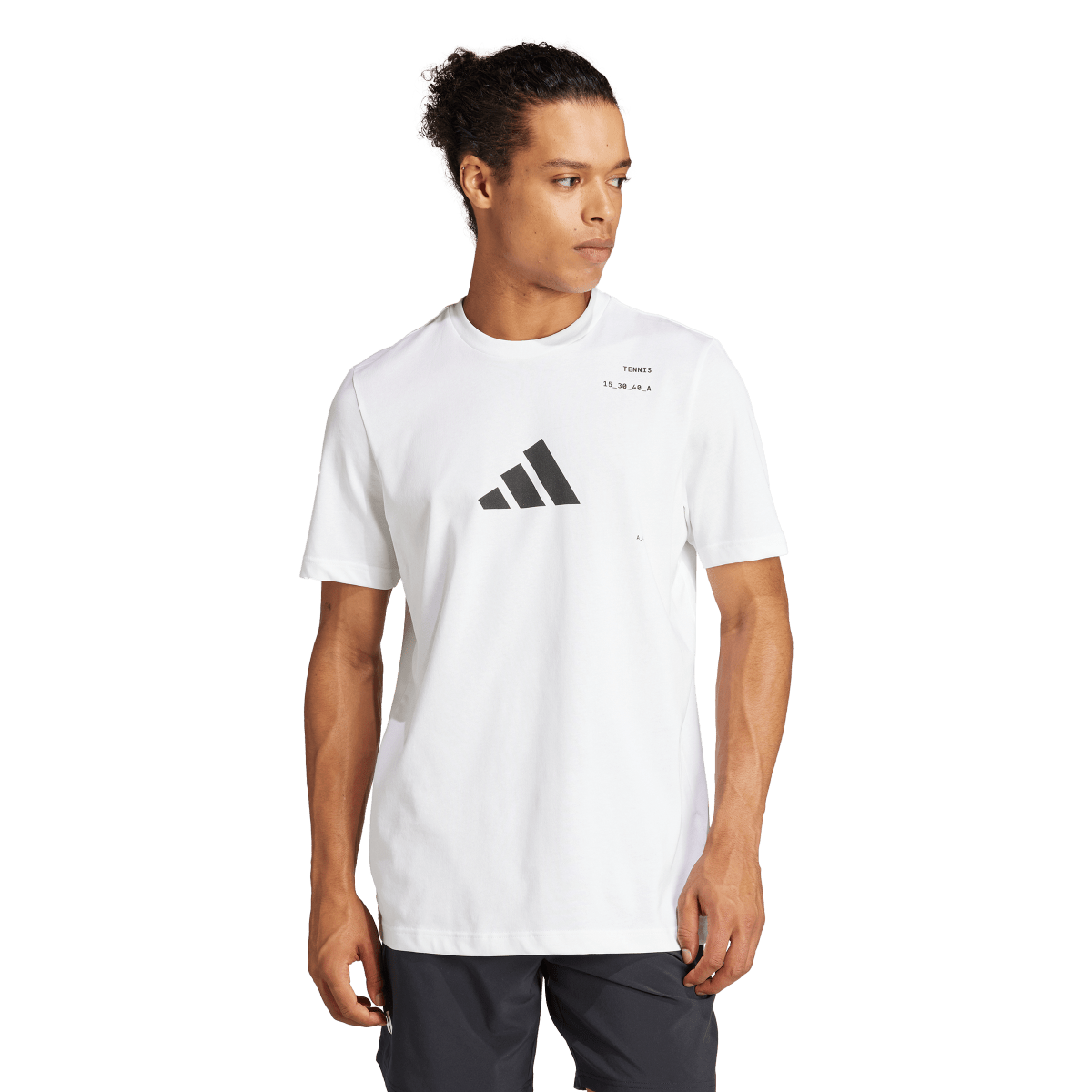 Тениска adidas Originals Tennis T-Shirt Бяло | IS2408, 0