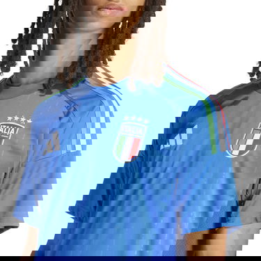 Фланелка adidas Originals FIGC H JSY 2024 Синьо | in0657, 4